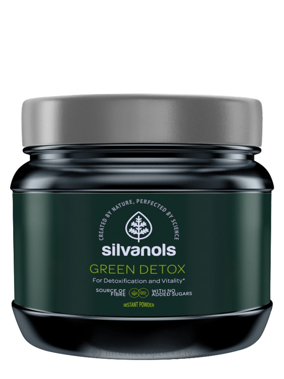 Silvanols Green Detox pulveris, 300 g | internetaptieka.lv