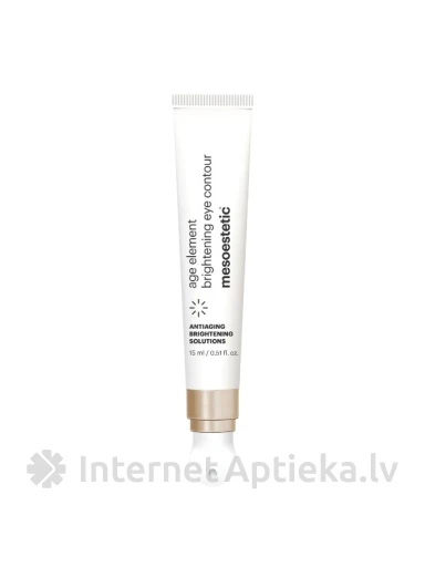 Mesoestetic age element pretnovecošānās acu krēms ādas toņa izlīdzināšanai, 15 ml | internetaptieka.lv