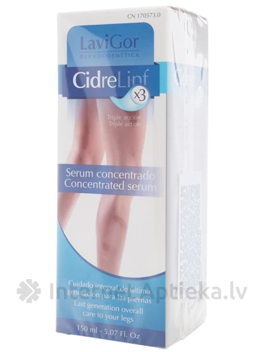 LaviGor CidreLinf triple action concentrated serum šķidra emulsija, 150 ml | internetaptieka.lv