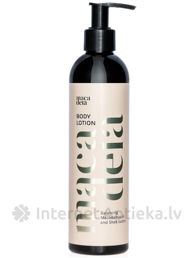 MACADEIA Toitev kehakreem makadaamiaõli ja sheavõiga, 300 ml | internetaptieka.lv