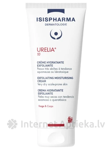 ISISPHARMA URELIA 10 kooriv niisutav kreem uureaga, 150 ml | internetaptieka.lv