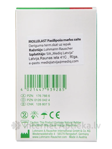 Mollelast haft kinnitusside, 4m x 8cm | internetaptieka.lv