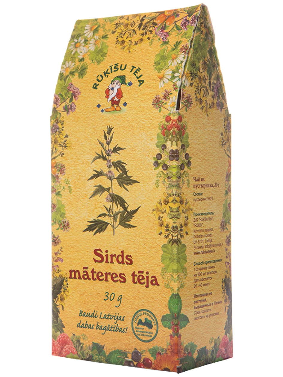 Rūķīšu Sirds māteres tēja, 30 g | internetaptieka.lv