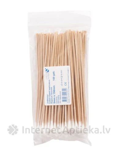 Olko Jodkociņi ar vati 5 mm x 150 mm, 100 gb. | internetaptieka.lv