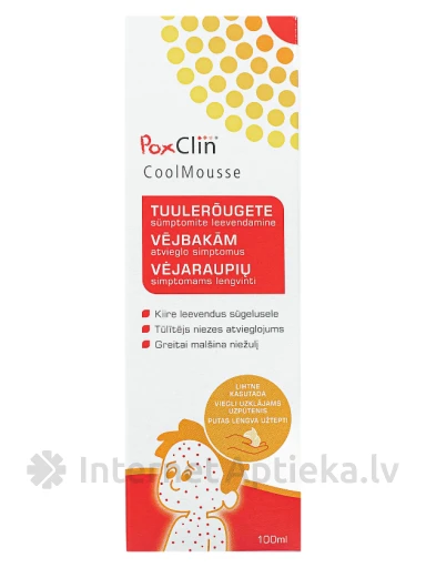 PoxClin vēsās putas, 100 ml | internetaptieka.lv