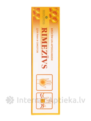 Мазь Rimezīvs + перевязочный материал, 40 г | internetaptieka.lv