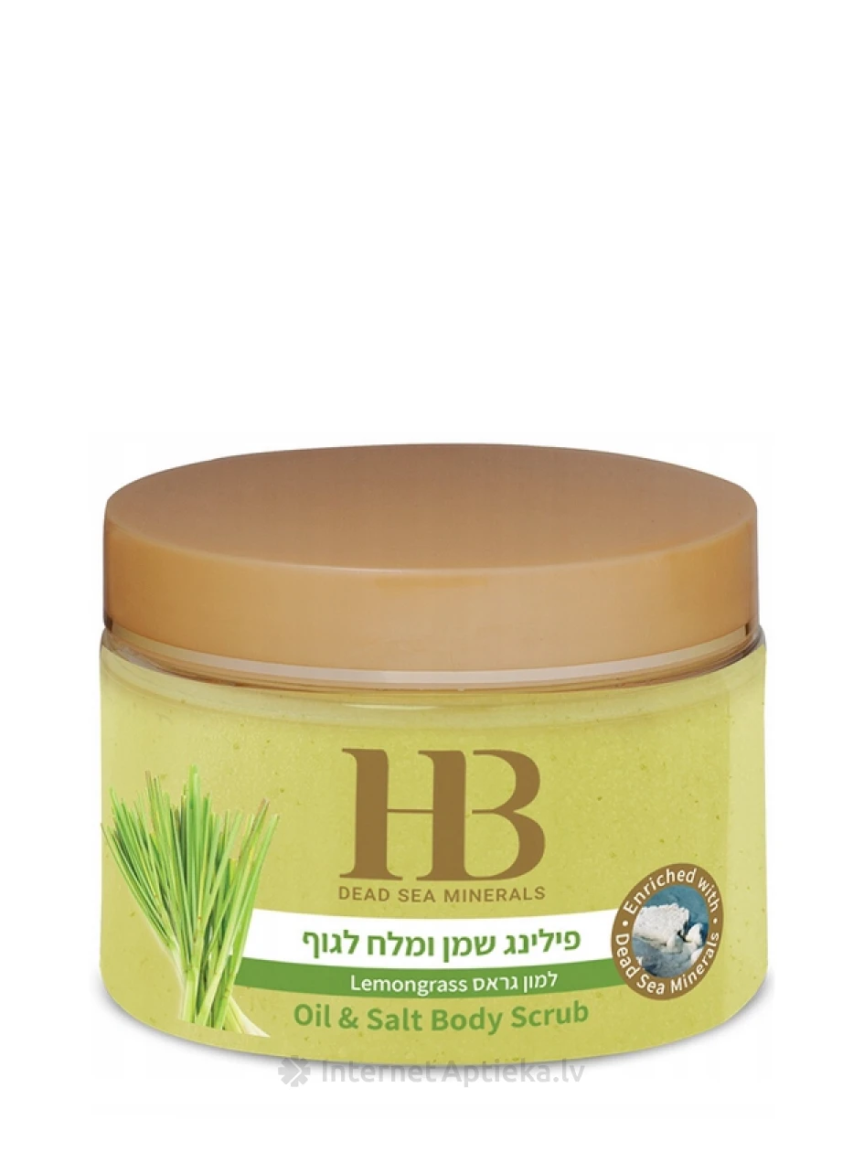 H&B Ķermeņa Pīlings Lemon, 450 g | internetaptieka.lv