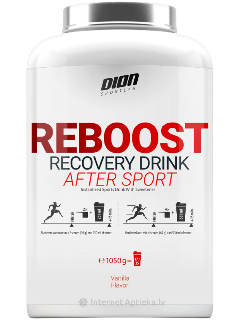 Dion Sportlab Reboost ar šokolādes garšu, 1050 g | internetaptieka.lv