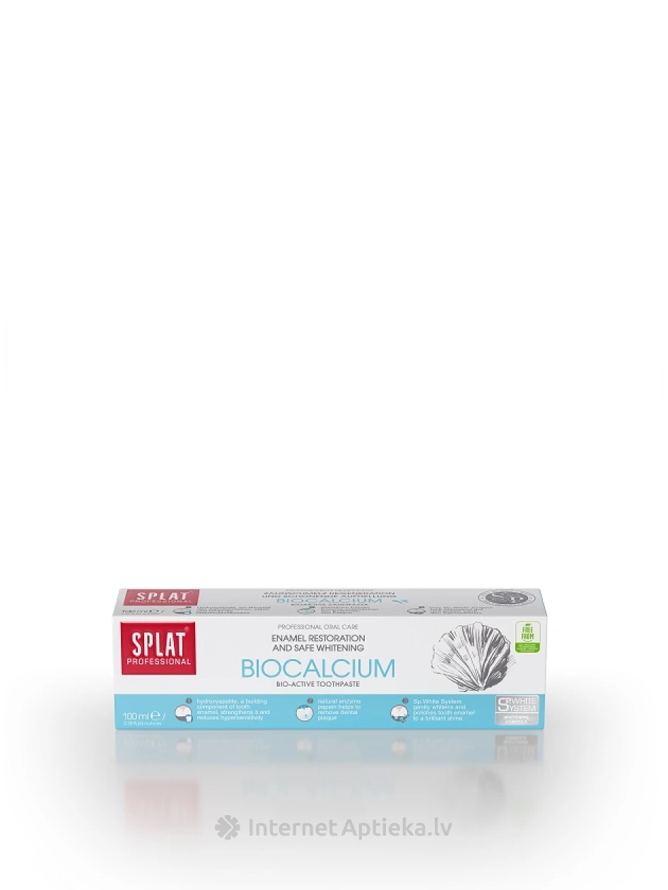 SPLAT Professional Biocalcium зубная паста, 100 мл | internetaptieka.lv