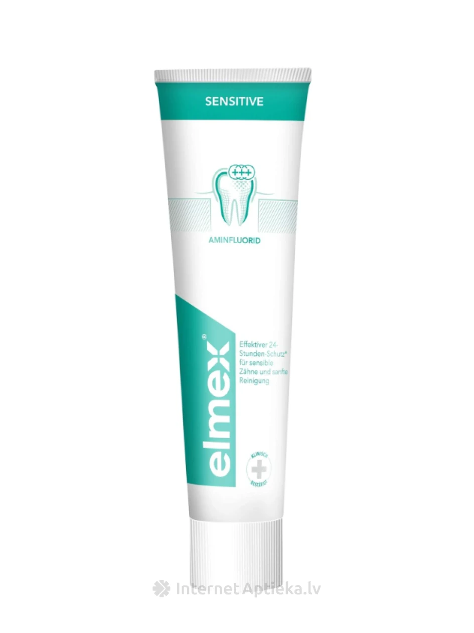 Elmex Sensitive зубная паста, 75 мл | internetaptieka.lv