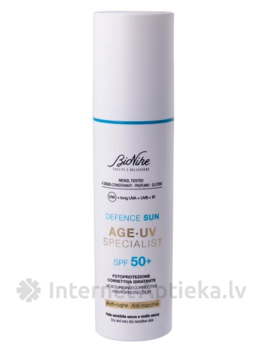 BIONIKE Defense Sun Age UV Specialist SPF 50+, 50 мл | internetaptieka.lv