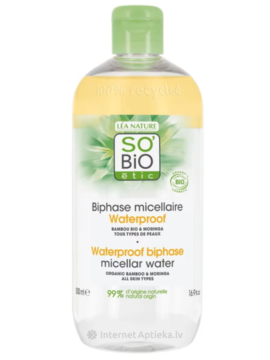 So Bio Двухфазная мицеллярная вода, 500 мл | internetaptieka.lv