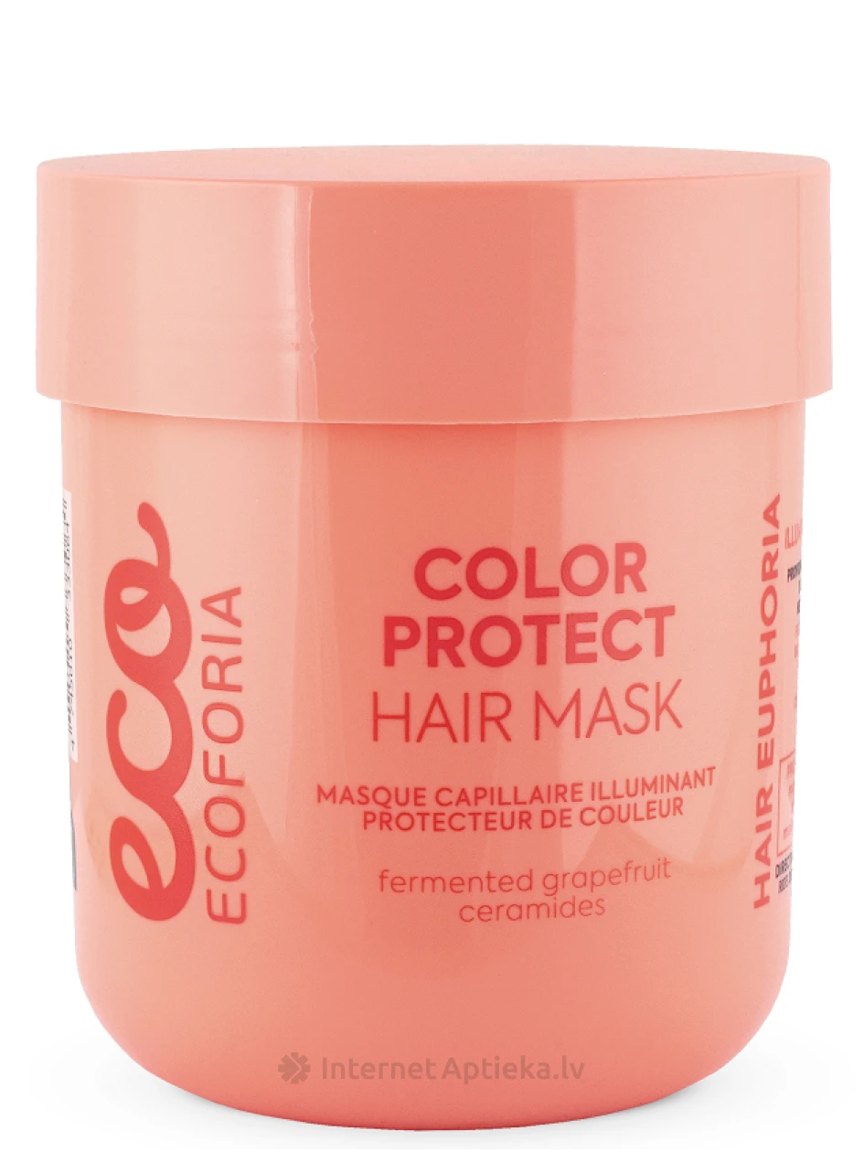 ECOFORIA Color Protect värvi kaitsev juuksemask, 200 ml | internetaptieka.lv