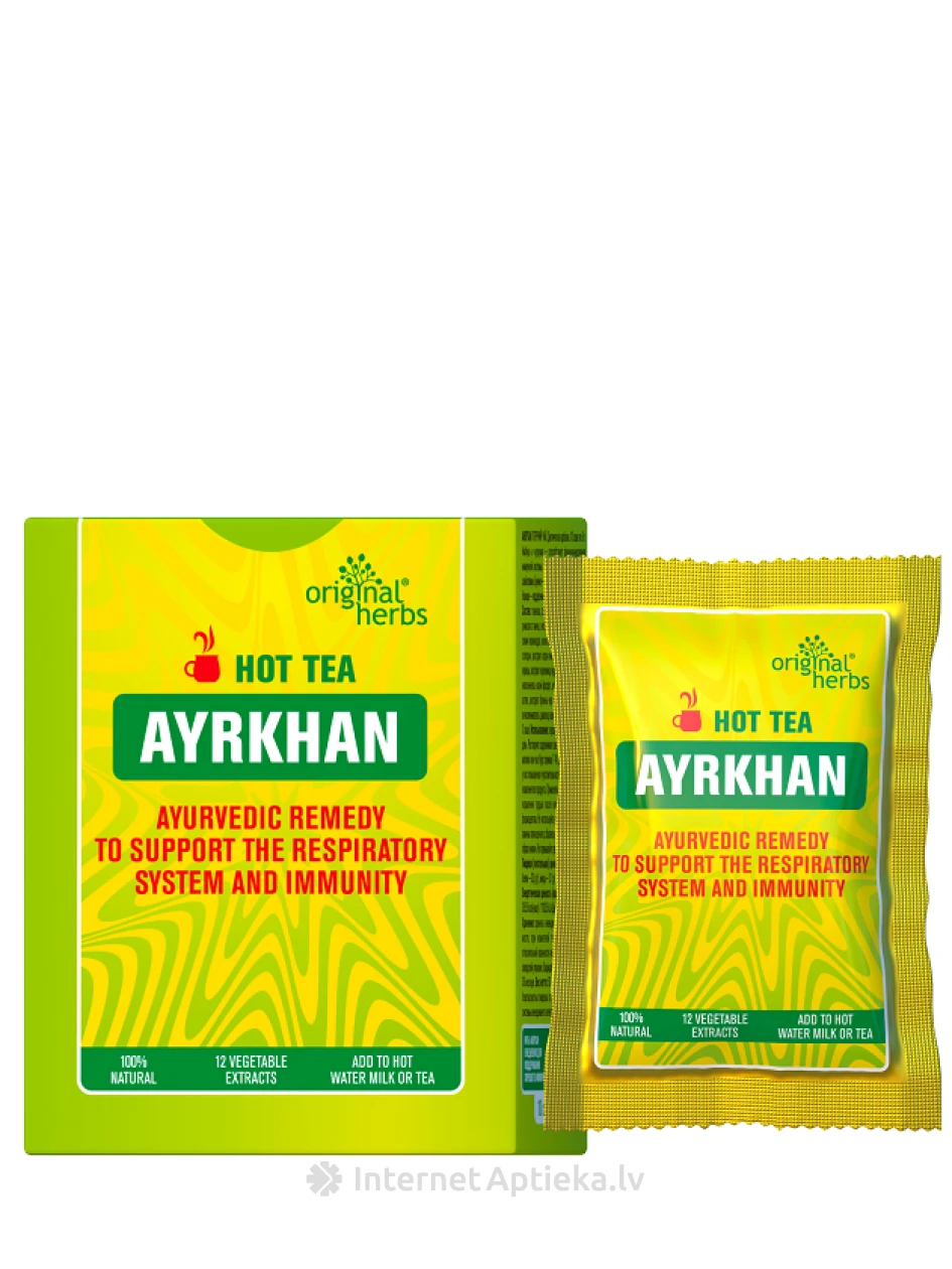 Ajurkhan Чай для иммунитета, 10 шт. | internetaptieka.lv