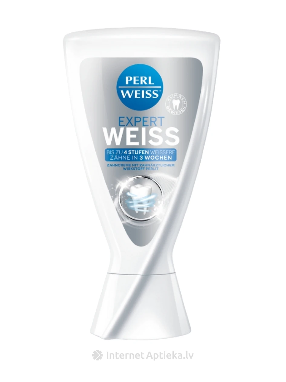 PERLWEISS  zobu pasta Expert Whitening, 50 ml | internetaptieka.lv