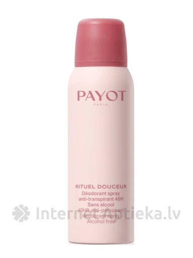 PAYOT Deo 48H antiperspirants, 125 ml | internetaptieka.lv