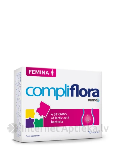 CompliFlora Femina kapslid, 10 kapslit | internetaptieka.lv