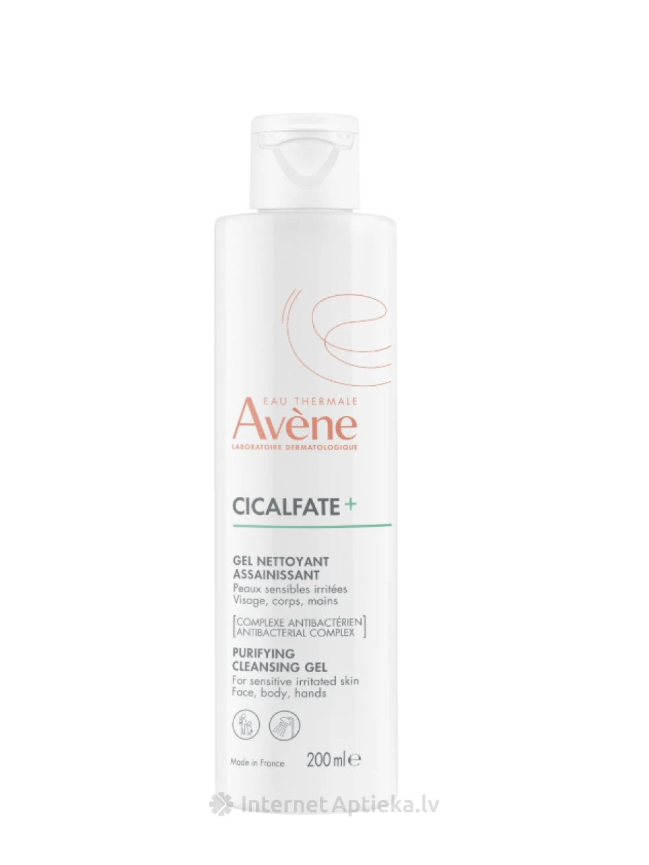 AVENE CICALFATE+ Очищающий гель, 200 мл | internetaptieka.lv