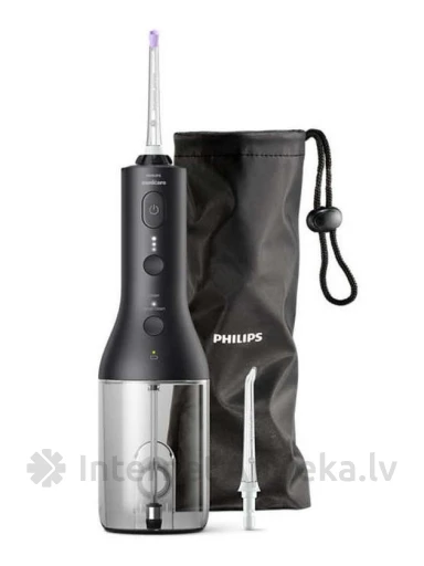 Philips Sonicare Power Flosser 3000 HX3826/33 черный межзубный ирригатор | internetaptieka.lv