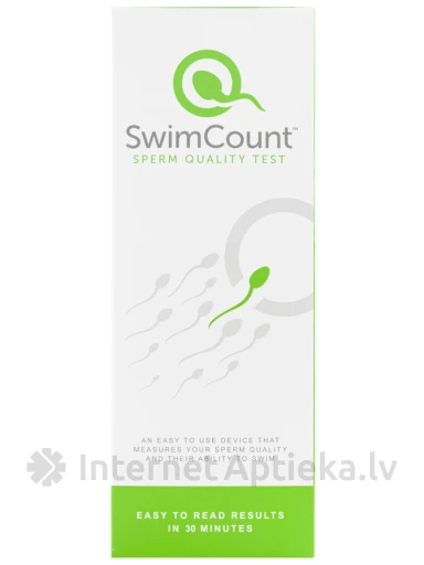 SwimCount vīriešu spermas fertilitātes tests, 1 gb. | internetaptieka.lv