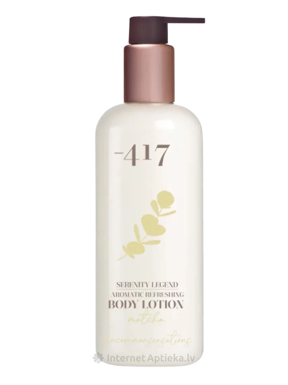 Minus 417 Serenity legend Matcha aromātisks atsvaidzinošs ķermeņa losjons, 350 ml | internetaptieka.lv