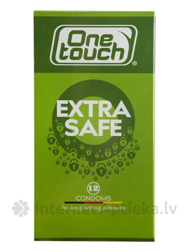 One Touch Ekstra Safe prezervatīvi, 12 gb. | internetaptieka.lv