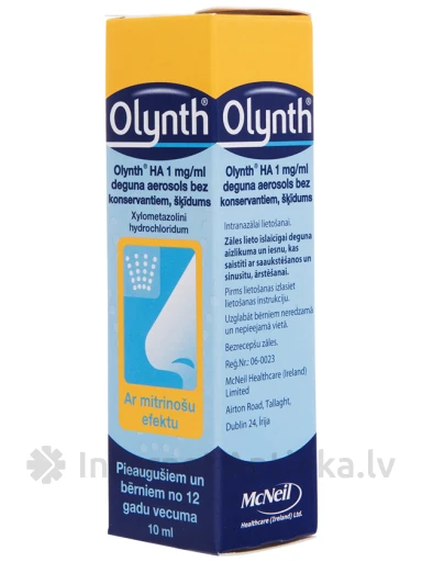 Olynth HA deguna aerosols, 10 ml | internetaptieka.lv