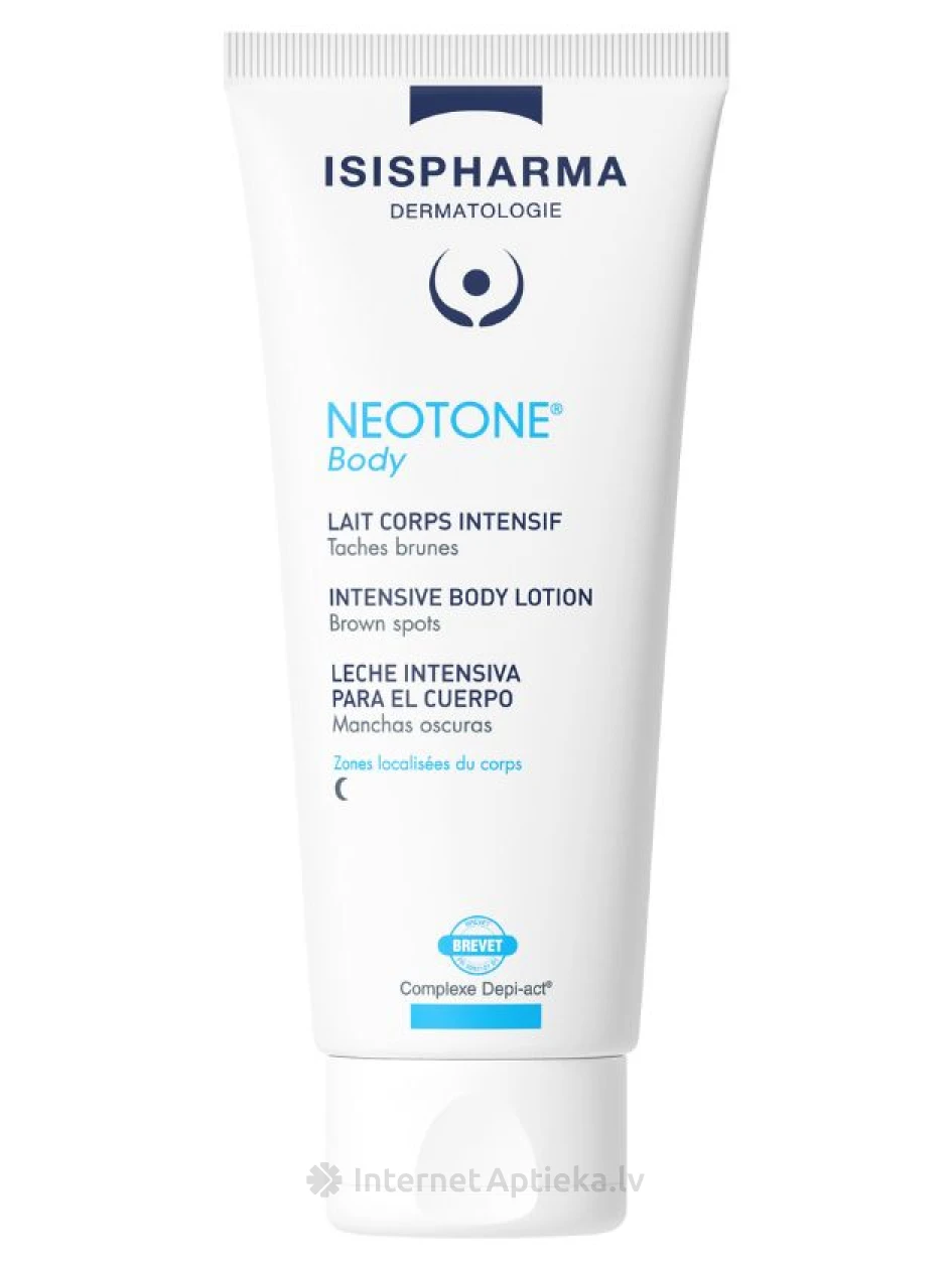 ISISPHARMA NEOTONE BODY losjons hiperpigmentācijai uz ķermeņa, 100 ml | internetaptieka.lv