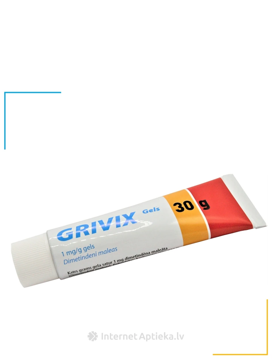 Grivix gels 1mg/g, 30 g | internetaptieka.lv