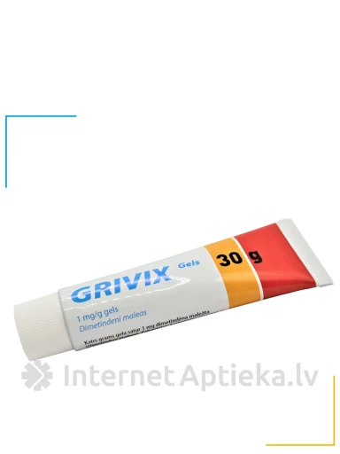 Grivix гель 1 мг/г, 30 г | internetaptieka.lv