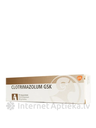 Clotrimazol krēms, 20 g | internetaptieka.lv