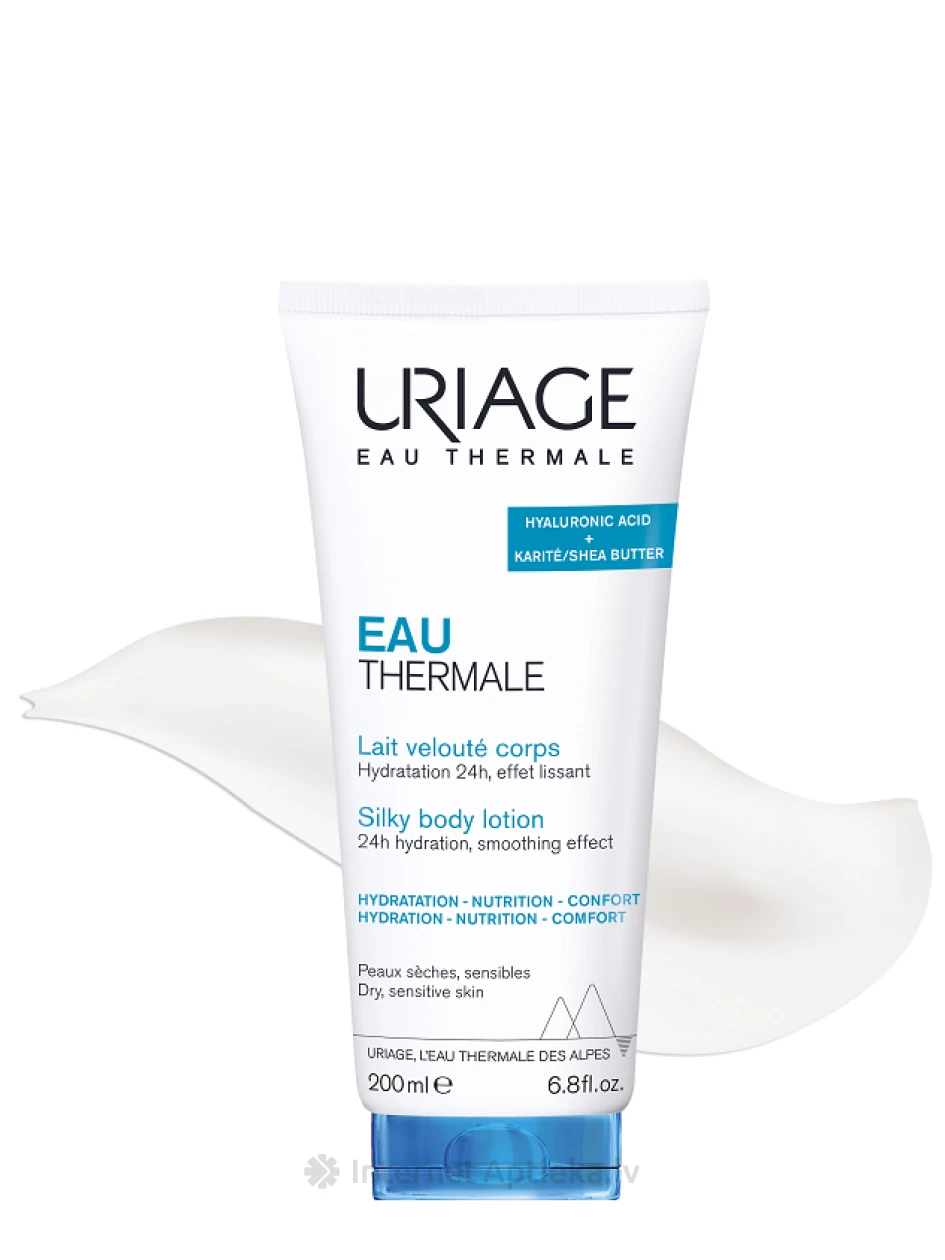 URIAGE EAU THERMALE maigs ķermeņa pieniņš, 200 ml | internetaptieka.lv