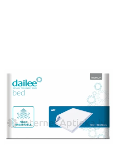 Dailee Bed Premium Air 60x90cm пеленки, 30 tk. | internetaptieka.lv