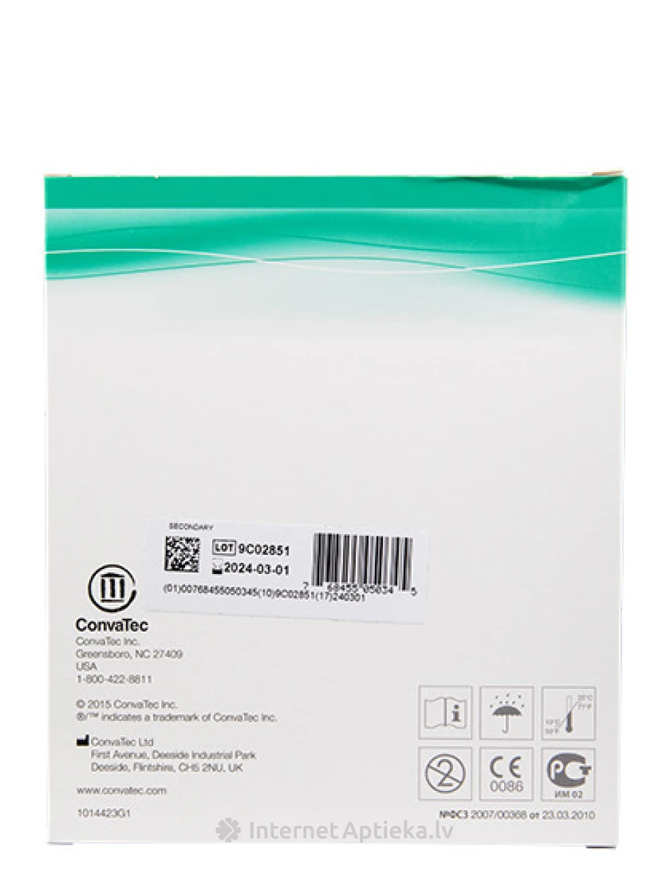 Granuflex hidrokoloīds pārsējs 10 cm x 10 cm, 10 gb | internetaptieka.lv