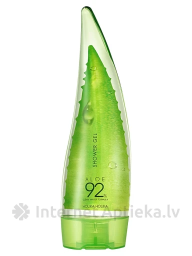 Holika Holika Aloe Clean Water Formula 92% dušo želė, 250 ml | internetaptieka.lv