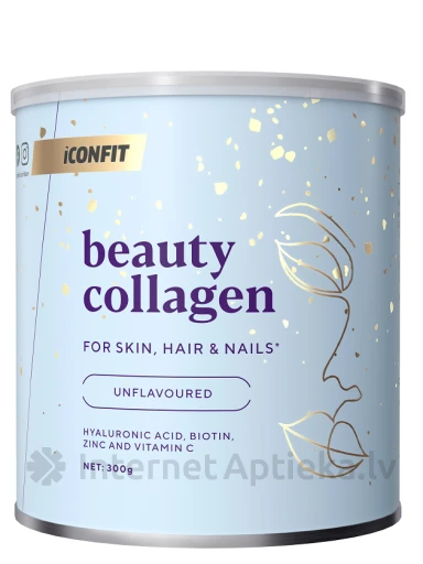 ICONFIT Beauty Collagen - Unflavoured maitsetu kollageen, 300 g | internetaptieka.lv