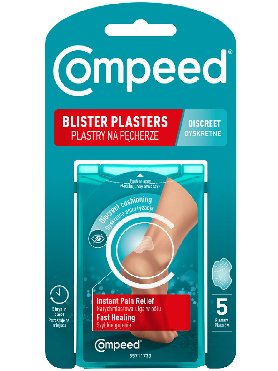 COMPEED Пластыри от мозолей на пятках, 5 шт. | internetaptieka.lv