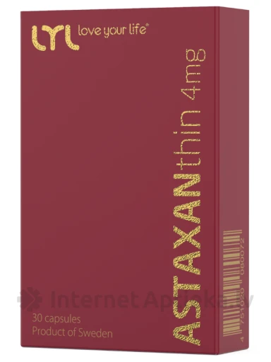 LYL ASTAXANThin, 30 kapslit | internetaptieka.lv