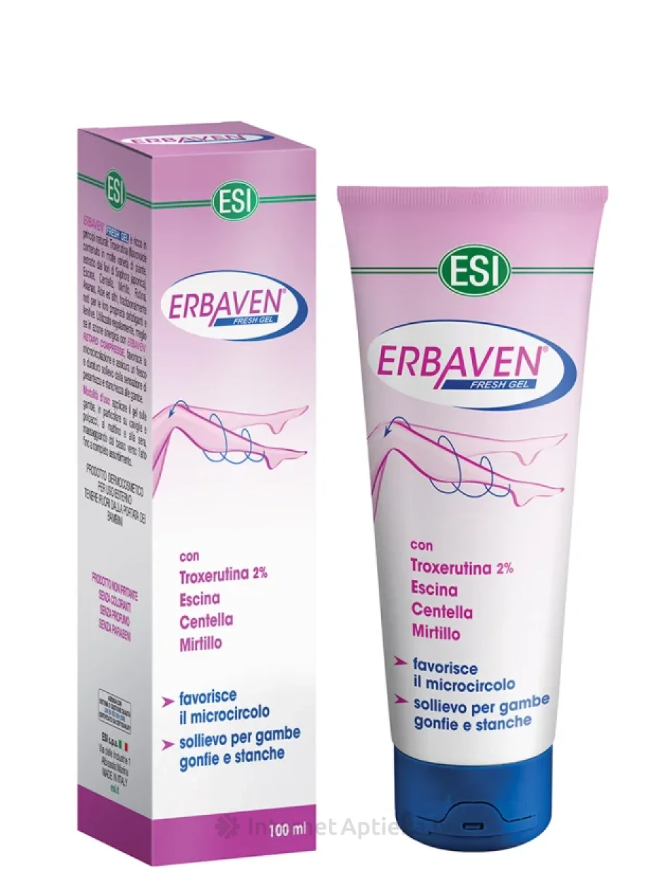 ESI Erbaven fresh гедь для ног, 100 мл | internetaptieka.lv