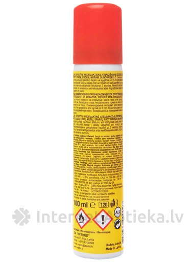 Maga Antitodu-Tick putujatõrjevahend - aerosool, 100 ml | internetaptieka.lv