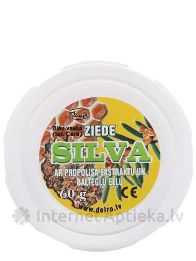 Deiro ziede Silva ar baltegles eļļu, 60 g | internetaptieka.lv