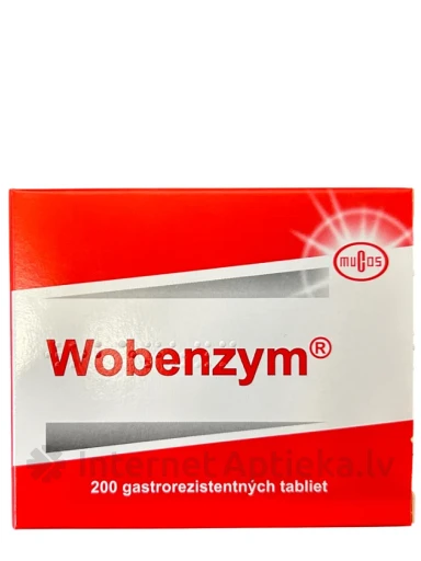 Wobenzym ® 1 UD, 200 таблеток | internetaptieka.lv