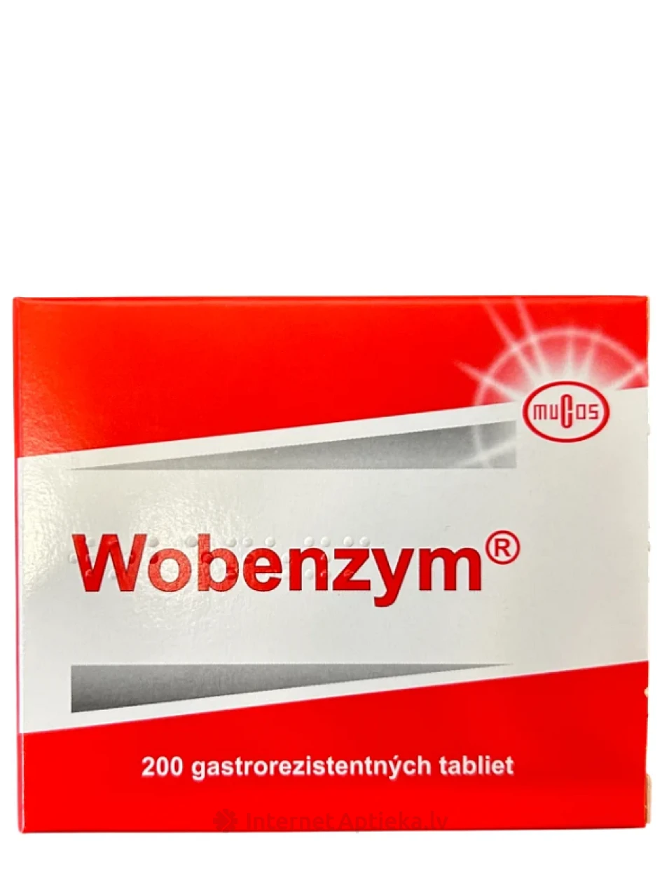 Wobenzym ® 1 UD, 200 tabletti | internetaptieka.lv