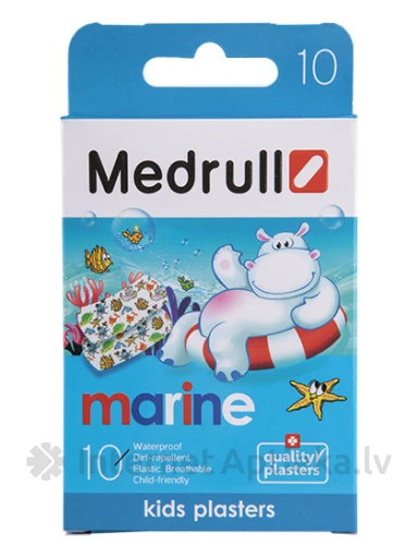 Medrull Kids пластырь, 10 шт | internetaptieka.lv