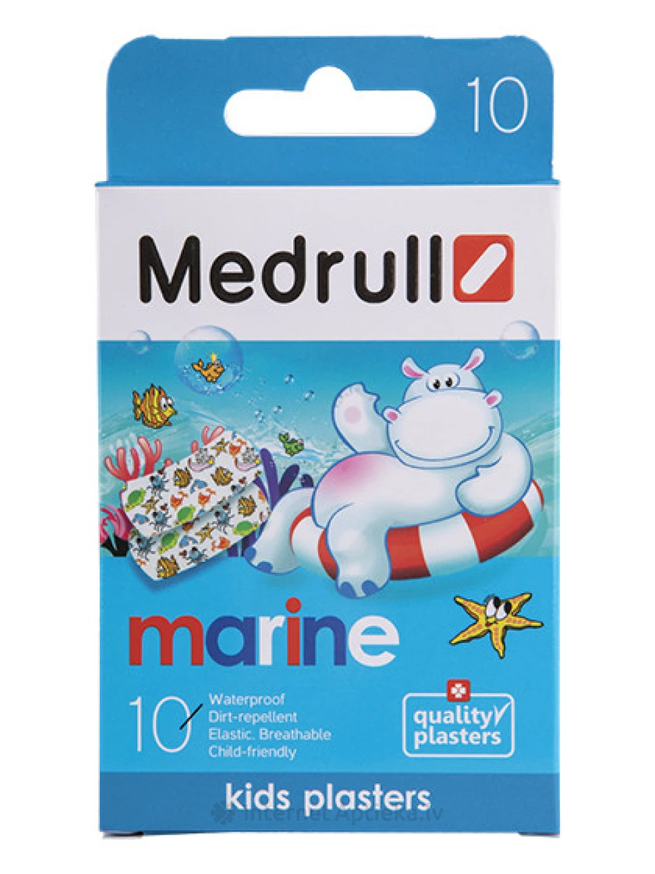 Medrull Kids plāksteri, 10 gb | internetaptieka.lv