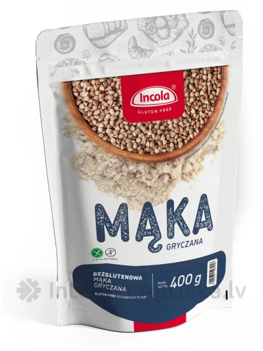 Incola Maka Gryczana gluteenivaba tatrajahu, 400 g | internetaptieka.lv