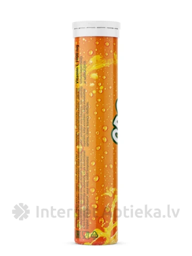 C-vitamiin 1000 mg lahustuvad tabletid, 20 tk. | internetaptieka.lv