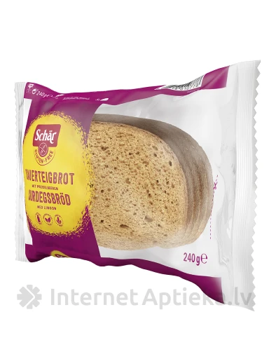 Schär Surdegsbrod bezglutēna saldskābā maize, 240 g | internetaptieka.lv