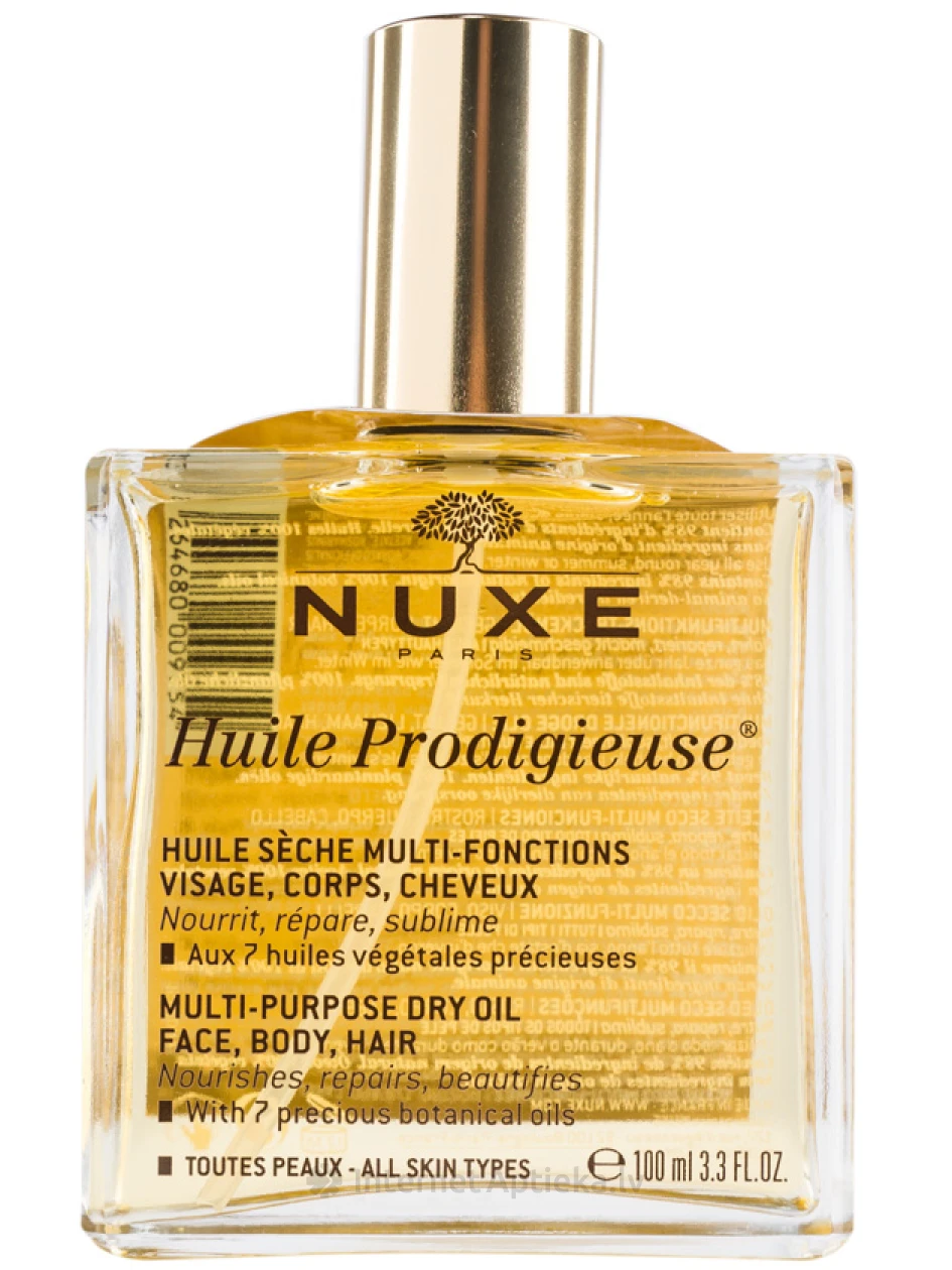 NUXE kuivõli näo- ja kehahoolduseks, 100 ml | internetaptieka.lv