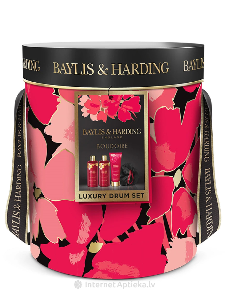 Baylis & Harding Boudiore Cherry Blossom Luxury Pamper Drum набор | internetaptieka.lv